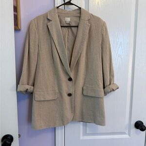A New Day Women's Tan Blazer